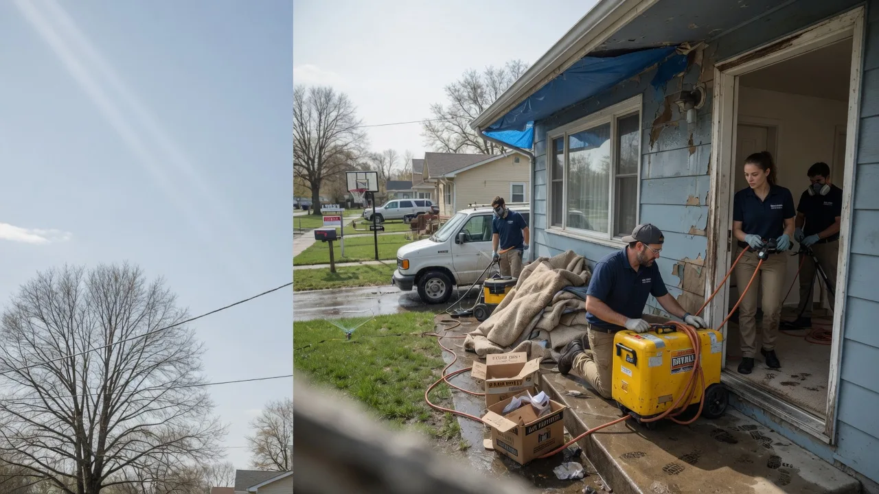 Basement Flood Cleanup in Auburn, IN near me